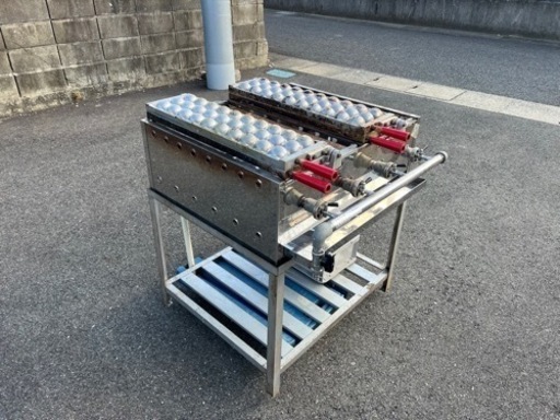 懐かしい　たこ焼き台