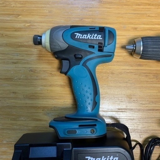 マキタ 充電式 makita インパクト　ドライバー ドリル　セット　14.4v