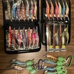 エギ30本 エギ王など ケース付き
