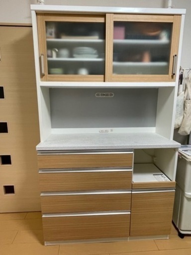 食器棚 背面収納 カップポード