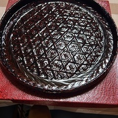 11月30日で終了します　らんたい漆器　丸いおぼん
