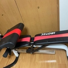 アイロテックマルチポジションベンチ　15kgダンベル付き