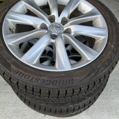 レクサスIS250純正ホイル＆スタッドレス4本セット