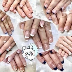 【急募】ネイルモデル募集  白フレンチ