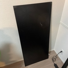 パソコンテーブル　黒色の画像