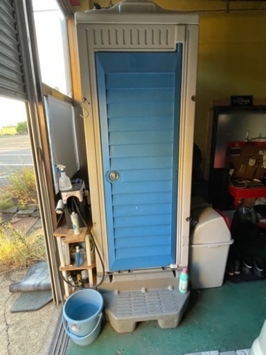 簡易トイレ使用僅か屋内使用美品！