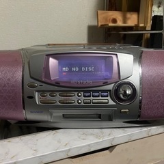 CD＆カセット＆MDプレイヤー