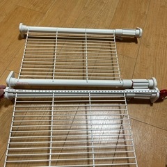【引渡し先確定】物置可能な突っ張り棒2本セット【狭い部分に匹敵！！】