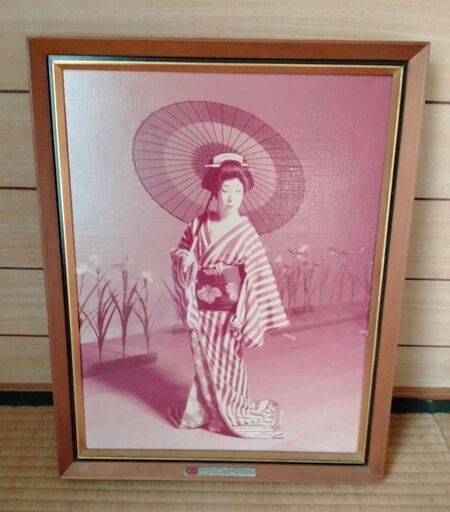 歌舞伎（女形）アート画 \u0026 芸者浮世絵うちわ