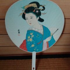 歌舞伎（女形）アート画 & 芸者浮世絵うちわの画像