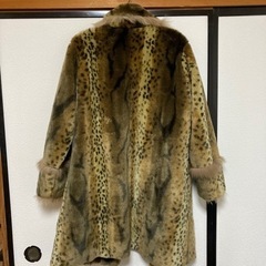 【売ります】フェイクファーコートの画像