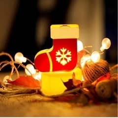 【クリスマスデザイン】LEDキャンドル　ライト　キャンドル　デコレーション　イルミネーション　キャンドルライト　安全　ツリー　サンタの画像