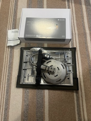 （受け渡し予定者あり）スノーピーク　フラットバーナー