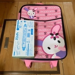 キャリーバッグ‼️ウサハナ❤️可愛い！値下げしました！キッズ(女の子)用の画像
