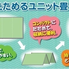 折り畳み式　畳　4枚　の画像