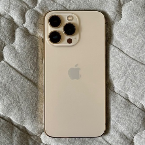 【美品】iPhone 13 Pro ゴールド 128 GB Softbank