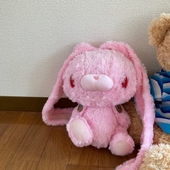 うさぎ&くまのぬいぐるみの画像