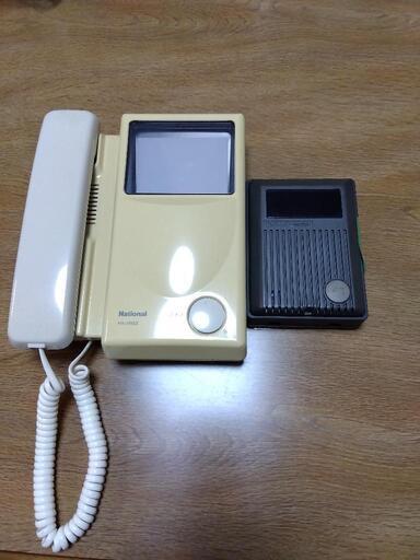 定型文の方は連絡を控えてください。説明文をお読み下さい。NationalHA-M18Bテレビドアホン・インターホン　防犯に!