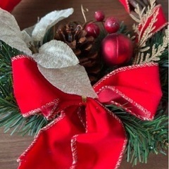 美品✨クリスマスリース　箱入りの画像