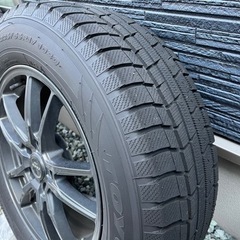 取引成立⭐️冬1度のみ着用【2022年製】TOYO スタッドレス4本❄️225/65R17の画像