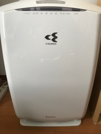 ダイキン 空気清浄機 ack55m-w