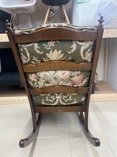 ★614【早い者勝ち】karimoku　ロッキングチェア【リサイクルマート鹿児島宇宿店】