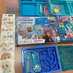 アクアビーズ　アナ雪　おもちゃ