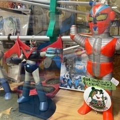 🤖【絶滅危惧種！昭和のおもちゃ買取アールワン田川】当時物！機能良好 マスダヤ 32㎝ トーキング人形 電人ザボーガー ソフビ の画像