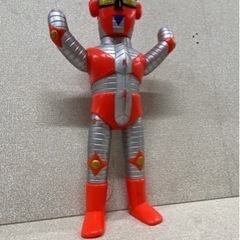 🤖【絶滅危惧種！昭和のおもちゃ買取アールワン田川】当時物！機能良好 マスダヤ 32㎝ トーキング人形 電人ザボーガー ソフビ の画像