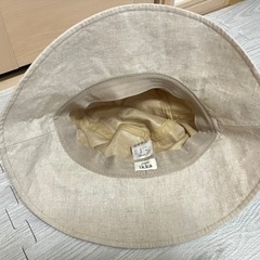♻️近日大掃除処分 レディース 帽子 ikka 日焼け帽子 軽い カバンに入る❁¨̮の画像