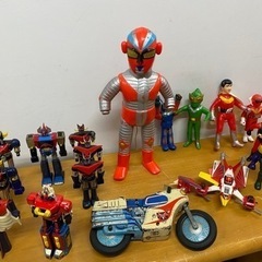 🤖入荷!当時物！ バンダイ 仮面ライダー サイクロン号 約23㎝ ブリキ 石森プロ【絶滅危惧種！昭和のおもちゃ買取アールワン田川】の画像