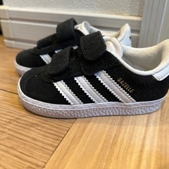 【ほぼ未使用】アディダス　ガゼル　スニーカー　12cm ファース...