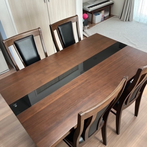 ダイニングテーブル　5点セット