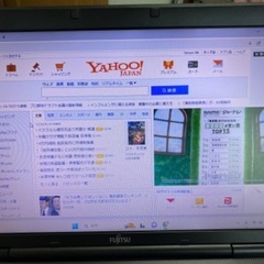 富士通ノートパソコン15インチ　win11認証済　メモリ８G　SSD128 　バッグ付きの画像