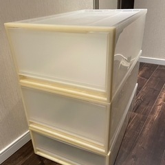 無印良品　衣装ケース　40×65×23  40×65×18