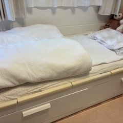 IKEA イケア 引き出し付きベッド