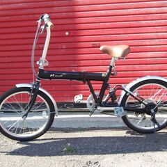 電動アシスト付き折りたたみ式自転車・新中古「未使用美品