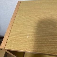 訳あり　カラーボックスの画像