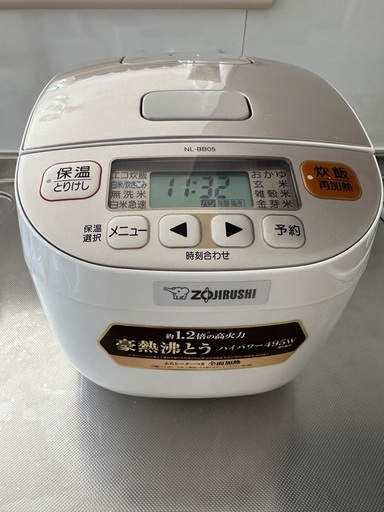 炊飯器　象印　3合炊き