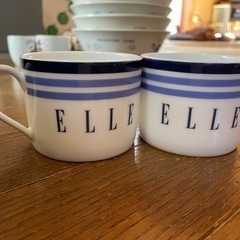 【受け渡し確定】ELLEマグカップセット
