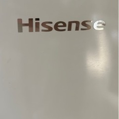 2ドア冷凍冷蔵庫 ハイセンスの画像