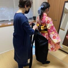 【新横浜鹿の子着付け教室 】JR新横浜駅から徒歩５分貴方のペースでお稽古可。初心者・美容師さんの画像