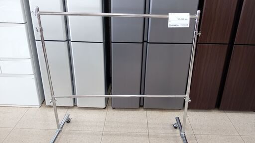 ★ジモティ割あり★  ハンガーラック シルバー H×D×W クリーニング済み TJ2526