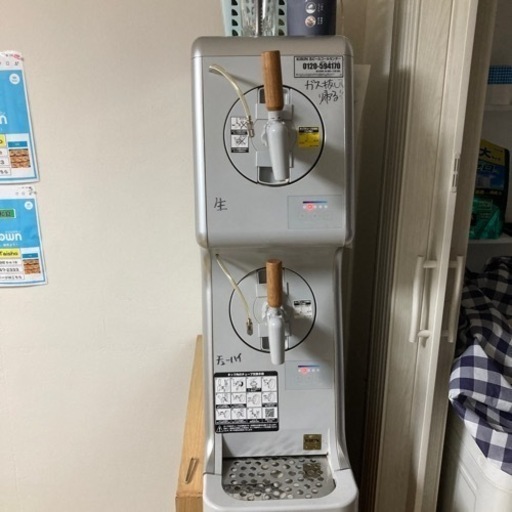 生ビール、酎ハイサーバ、タッピー