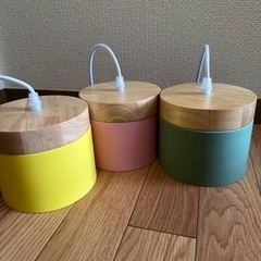 ペンダントライト　北欧カラーの画像