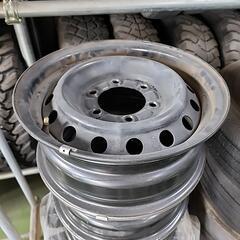 値下げ💴⤵️　ハイエース　スチールホイール　中古　4本の画像