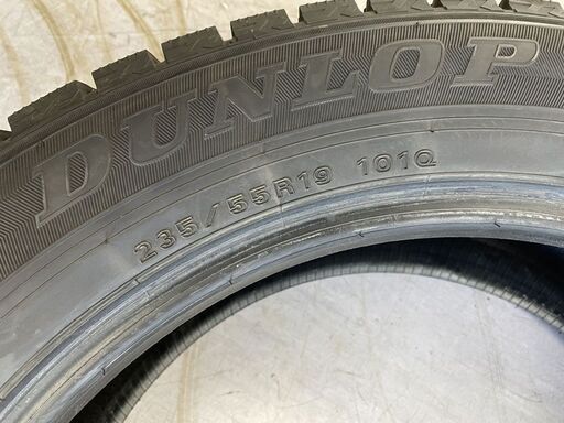 DUNLOP WINTER MAXX 02 2019年製（42週）235/55R19 101Q スタッドレス