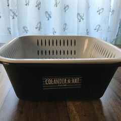 【無料】卓上ザル　水切り　差し上げます