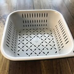 【無料】卓上ザル　水切り　差し上げますの画像