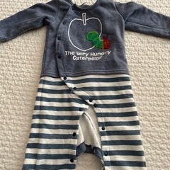 (やり取り中です)冬物ベビーロンパース　70・80・90 (6〜18ヶ月頃)の画像